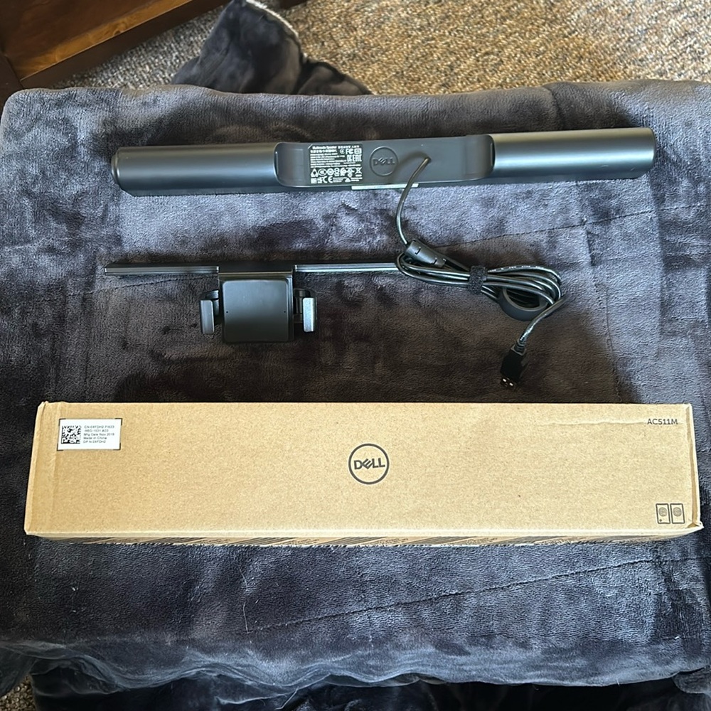 Brand new Dell multi media speaker. Box not opened. Black